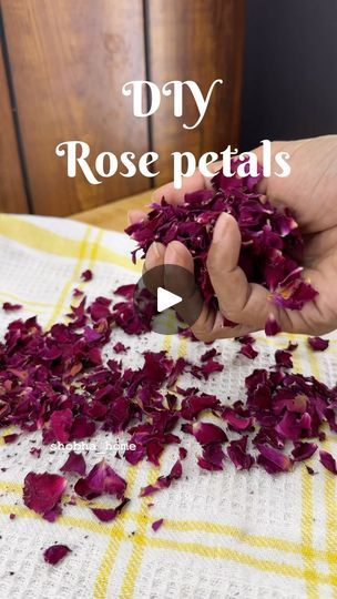 4.7K views · 85 reactions | DIY dried rose petals ..so easy for prepare 😃 
------/----------/----------
#rosepetals #rose #roses #flowers #love #nature #flower #redroses #skincare #beauty #petals #naturephotography #handmade #rosegarden #smallbusiness #flowerstagram #redrose #gardening #decor #trending #homemade #anniversary #rosewater #red #weddingplanner #roseflower #selfcare #eventplanner #rosephotography #instagram | shobha's home | Mariah Carey · All I Want for Christmas Is You Leftover Rose Petals What To Do, Dry Rose Petals Diy, How To Dry Rose Petals Naturally, Dry Rose Petals Crafts, Rose Petals Drawing, Rose Petals Craft, Rose Petal Uses, Rose Petals Falling, Rose Petal Candle