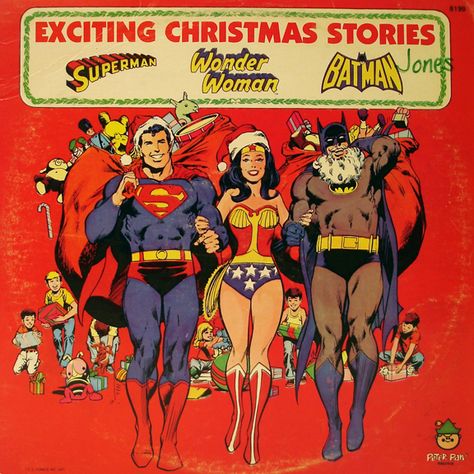 Exciting Christmas Stories (PR-8199) [mp3] : Free Download, Borrow, and Streaming : Internet Archive Superhero Christmas, Christmas Stories, Christmas Comics, I Am Batman, Meet Guys, Vinyl Collectors, Big Eyes Art, Star Wars Christmas, Christmas Albums