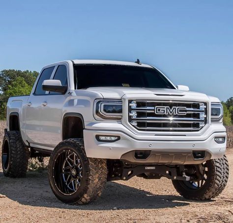 Sierra Truck, Lifted Silverado, Gmc Trucks Sierra, Truck Pics, Chevy Trucks Silverado, Lifted Truck, Chevrolet Trucks, Gmc Trucks, Gmc Sierra 1500