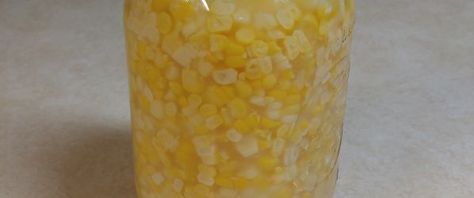 Pressure Canning Corn, Pickled Corn Old Fashioned, Preserving Sweet Corn, Canning Fresh Corn Water Bath, Cowboy Candy Pickled Eggs, Pickled Corn, Home Canning Recipes, Pint Jars, Home Canning