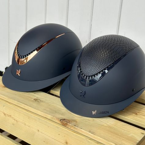 Step Up Your Game ✨ Karben Ellipse Riding Hats 🐴 Designed with a low profile outer shell and defined with various accents, the Karben Ellipse Riding Hats are incredibly eye-catching and elegant. 🐴 Wide flexible peak 🐴 Adjustable dial fit system 🐴 Fully adjustable leather wrapped 4-pont harness Which edition will you choose? Take a closer look here online at randrcountry.com 📲 #randrcountry #karben #karbenellipse #ridinghats #lorahhat #horses #horsegirl #showjumping #tackstore Dressage Tack, Horse Riding Helmets, Tack Store, Riding Hats, Show Jumping, Look Here, Horse Girl, Leather Wraps, Dressage