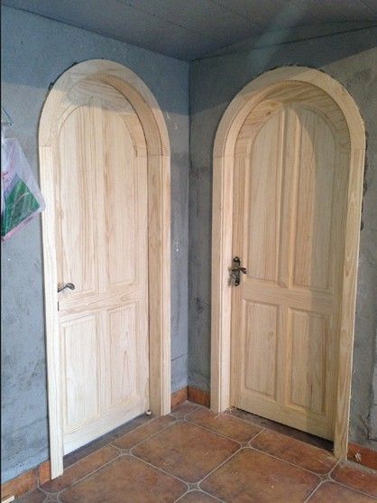 Arch Wood Door, Arched Internal Doors, Arch Interior Doors, Arched Doors Interior, Wooden Arch Door, French Doors With Sidelights, Shaker Interior Doors, Arched Interior Doors, Arched French Doors