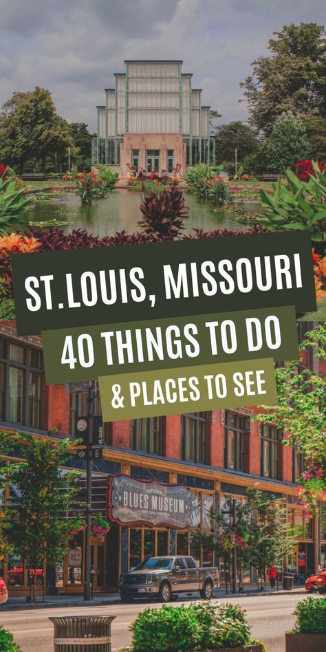 Missouri Travel, St Charles Missouri, St Louis Zoo, Road Trip Places, Midwest Travel, Gateway Arch, City Museum, St Louis Missouri, Forest Park