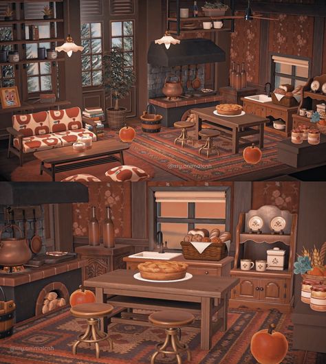 Marina 🍂 on Twitter: "🍎 Inside Apple's vacation home 🍎 #AnimalCrossing… " Acnh Cottagecore House, Acnh Living Rooms Ideas, Cottagecore Animal Crossing, Farm Room, Cottagecore House, Autumn Living Room, Autumn Room, Acnh Cottagecore, Tax Evasion