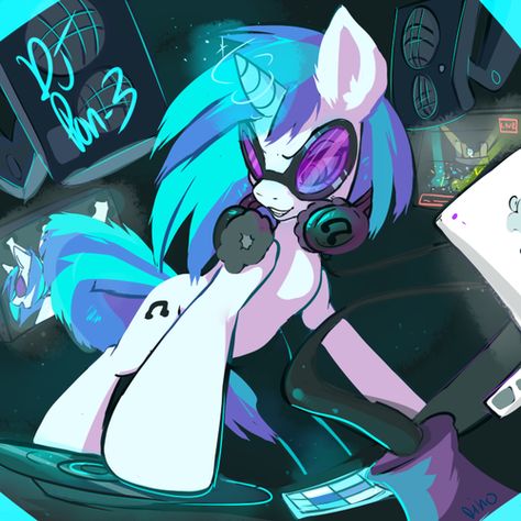 MLP FiM DJ Pon-3/Vinyl Scratch fan art - Credit goes to its original owner. Vinyl Scratch, Mlp Characters, Memes Lol, My Lil Pony, Mlp Fan Art, My Little Pony Drawing, My Little Pony Characters, Mlp Pony, My Little Pony Pictures