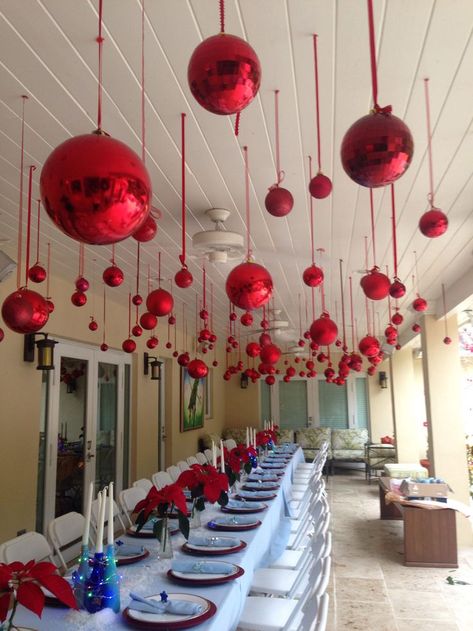 Christmas Ornaments Hung From Ceiling, Christmas Party Hanging Decorations, Cheap But Nice Christmas Gifts, Awesome Christmas Decorations, Christmas Decorations Hanging From Ceiling, Christmas Posada Decorations, Christmas Decor For Ceiling, Christmas Party Ceiling Decorations, Christmas Balls From Ceiling