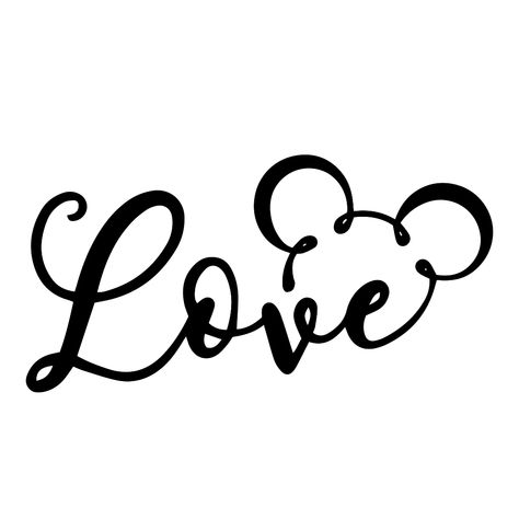 disney svg Disney Valentine Svg, Love Disney, Loving You For Him, Disney Fireworks, Love Silhouette, Valentines Day Drawing, Mickey Love, Silhouette Drawing, Disney Valentines