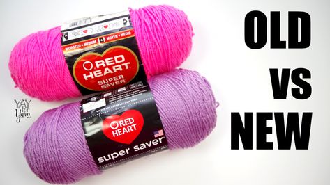 What Has Happened to Red Heart Super Saver Yarn? – Yay for Yarn Easiest Crochet, Red Heart Super Saver Yarn, Easy Crochet Baby Blanket, Knitting Tips, Super Saver, Red Heart Yarn, Baby Yarn, Knitting Tutorial, Baby Blanket Crochet