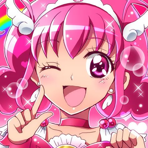 An Anime, Pink Hair, Anime Character, Force, Glitter, Hair, Anime, Pink