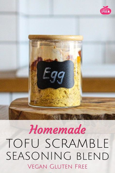 This tofu scramble seasoning blend is quick to throw together and will make your tofu taste just like eggs. Use it on your breakfast tofu scramble, vegan omelet or smashed chickpeas. This spice mix is free from sugar giving you more flexibility when preparing your meals. https://magicallifeoffruit.com/tofu-scramble-seasoning/ #vegan #veganrecipes #veganweightloss #healthyvegan #cheapvegan #glutenfree #plantbased Breakfast Tofu, Meals Under 400 Calories, Tofu Seasoning, Tofu Scramble Vegan, Cheap Vegan Meals, Homemade Tofu, Cheap Vegan, Healthy Food Swaps, Food Swaps