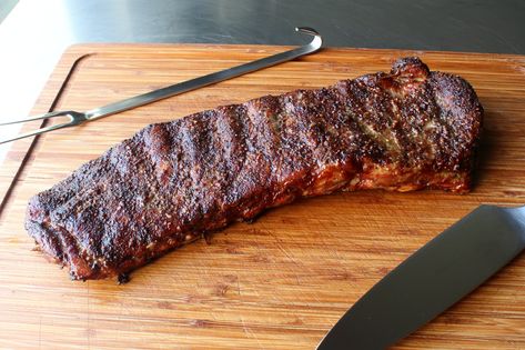 Chef John proves that a simple spice rub and cooking method is all it takes to produce tender, delicious ribs. Ribs Dry Rub, Salt And Pepper Ribs, Pork Spare Ribs, Baked Ribs, Ribs Recipe, Baby Back Ribs, Spare Ribs, Bbq Ribs, Dry Rub