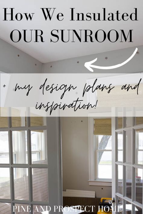 Sunroom Craft Room Ideas, Craftsman Sunroom Ideas, Turn Sunroom Into Bedroom, White Sunroom Decorating Ideas, Sunroom Update Ideas, Turning Sunroom Into Bedroom, Knotty Pine Sunroom, Sunroom Door Ideas, Sunroom To Bedroom Conversion