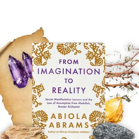 🌟𝐏𝐑𝐎𝐌𝐎𝐓𝐈𝐎𝐍 𝐇𝐔𝐁🌟 on Instagram: "Check out @abiolatv Powerful transformational practices, including the Law of Assumption, from Abdullah, the mysterious Black Ethiopian rabbi who was the mentor to New Thought icon Neville Goddard.

“In this captivating book, Abiola enlightens readers, revealing that it is their birthright to transform their wildest dreams from imagination to reality.”
#1 New York Times best-selling author Gabrielle Bernstein

In From Imagination to Reality, Abiola Abrams reveals the hidden teachings of Abdullah, a mystic and sage from the 1930s whose influence on spiritual teachers such as Neville Goddard and Joseph Murphy underscores the profound impact of his insight. Abdullah’s teachings have long been linked to Neville Goddard’s creation of the Law of Assum Law Of Assumption Books, Gabrielle Bernstein, Joseph Murphy, African Goddess, Positive Affirmation Cards, Neville Goddard, Spiritual Teachers, New Thought, Abraham Hicks