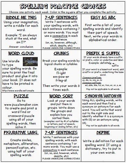 freebie! spelling menu Spelling Menu, 5th Grade Spelling, Traveling Teacher, Grade Spelling, Year 6, English Tips, Spelling Words, English Learning, Writing Ideas