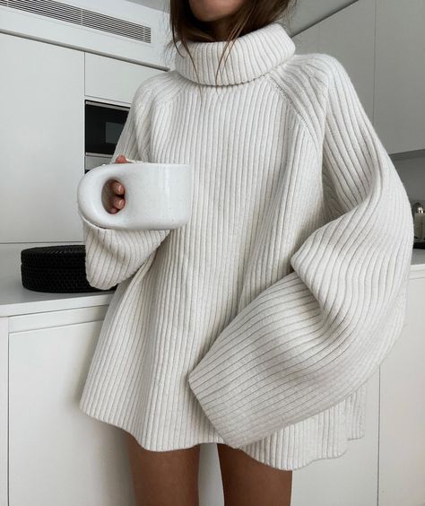 Cozy Sweater Outfits, Casual Home Outfits, Cozy Sweaters Outfits, Cute Oversized Sweaters, Knitted Clothes, Cold Outfits, Trendy Sweaters, Looks Street Style, Causual Outfits