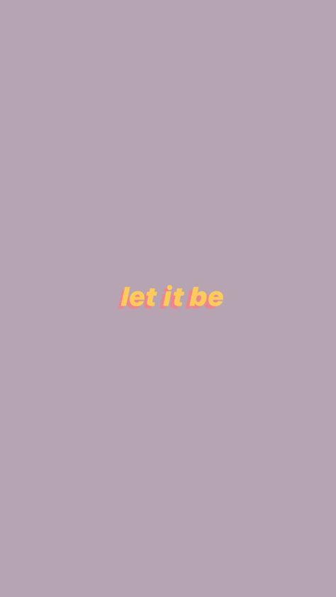 Let It Be Wallpaper Iphone, Let It Be Wallpaper, Iphone Wallpaper Iphone, Wallpaper Iphone, Phone Wallpaper, Iphone Wallpaper, Wallpapers, Incoming Call Screenshot, Let It Be