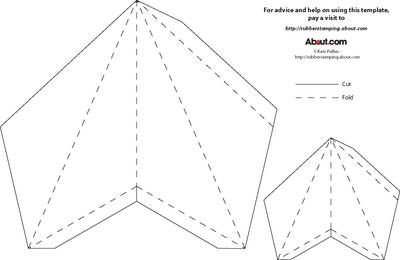 Best 5 point star template I've ever found. Comes with two sizes in one sheet!  Just print out and cut 5. Paper Star Template, Folded Paper Stars, 3d Paper Star, Folded Star, Paper Star Lanterns, Ornament Template, Star Template, Star Lanterns, 3d Star