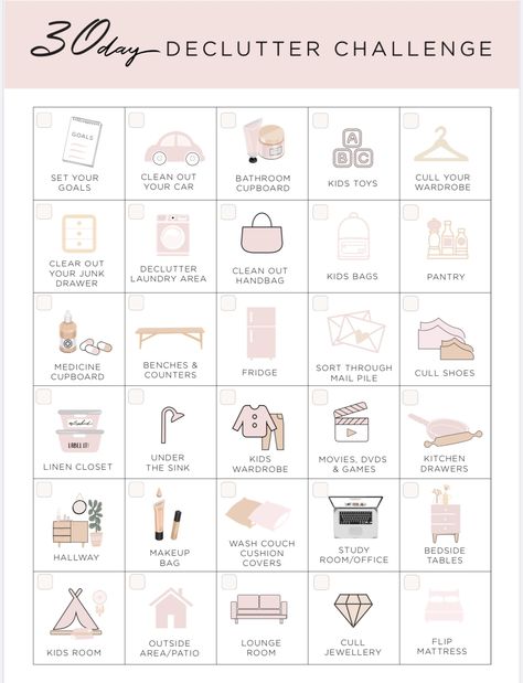 Just Another Mummy Blog, 30 Day Bedroom Declutter Challenge, 30 Days Minimalism Challenge, Declutter And Organize Aesthetic, Declutter Challenge 30 Day, Minimalist Challenge 30 Day, 30 Days Declutter Challenge, Decluttering Challenge 30 Day, 30 Day Minimalist Challenge