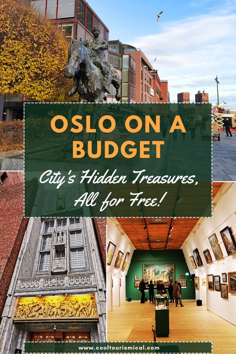 Oslo's Hidden Free Things to do and attractions! 🌟🌲 Unveil the lesser-known wonders of Oslo without spending a dime. Explore tranquil parks, historic landmarks, and stunning viewpoints that most tourists miss. Immerse in Oslo's beauty and charm for free!   📍  Curious to uncover these gems? Save this pin and experience Oslo's best-kept secrets on your next adventure!   #OsloGuide #FreeAttractions #TravelNorway Oslo Norway Aesthetic, Oslo Norway, Things To Do In Oslo Norway, What To Do In Oslo Norway, Oslo In October, Oslo What To Do, Norway Honeymoon, Oslo Instagram Spots, One Day In Oslo