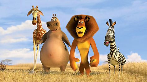 Madagascar Movie Characters, Madagascar Escape 2 Africa, Netflix Movies For Kids, Animation Dreamworks, Madagascar Movie, Good Animated Movies, Shark Tale, Bee Movie, Film Disney