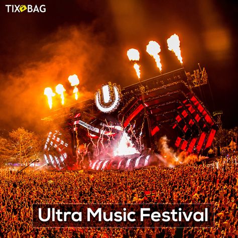 Ultra Music Festival tickets - Buy and Sell Ultra Music Festival tickets and all other concert tickets on TixBag!  Check out Ultra Music Festival tour dates today!  Get Ticket Here: https://tb.tixbag.com/PI2803  #Ultramusic #musicfestival #TrendingNow #TixBag #weekendvibes Jetblue Airlines, Flemington Racecourse, Famous Music, Ultra Music Festival, Beach Night, Edm Festival, Indie Game, Electronic Dance Music, Rave Festival