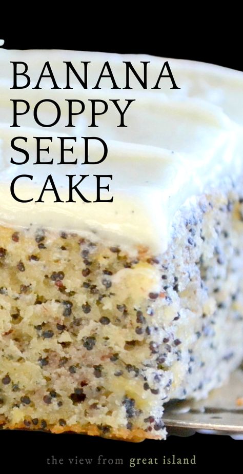 Poppy Seed Recipes, Seed Cake Recipe, Poppy Seed Cake Recipe, Seed Cake, Poppy Seed Cake, Delicious Family Meals, Lemon Buttercream, Caramel Frosting, Buttercream Recipe