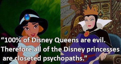 Disney Queens, Strange Facts, Shower Thoughts, Disney Facts, Quality Memes, Disney Jokes, Comics Memes, College Humor, Geek Girls