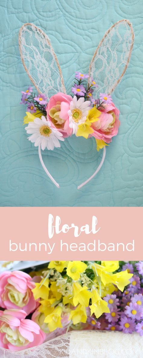 Easter Bonnet Ideas, Easter Craft For Kids, Hair Accessories Diy Headband, Easter Hat Parade, Bunny Headband, Easter Crafts For Adults, Easter Headbands, Easter Hat, Arts And Crafts For Adults