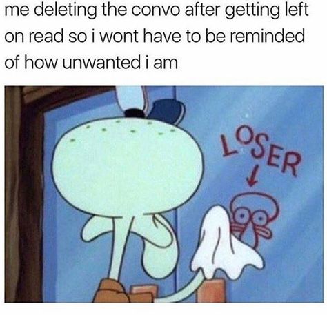 Left On Read, Funny Spongebob Memes, Spongebob Memes, Instagrammer, What’s Going On, Really Funny Memes, Funny Tweets, Infp, Satire