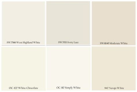 Sherwin Williams Ivory Lace, Fixer Upper Tv Show, Sherwin Williams Paint Neutral, Benjamin Moore Simply White, Sherman Williams, Interior Paint Colors Schemes, Fixer Upper Inspired, Benjamin Moore White, Farmhouse Paint Colors