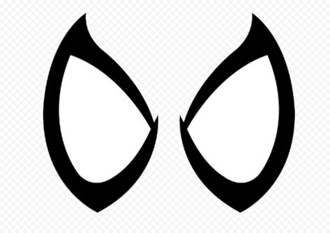 Spider Man Eyes Template, How To Draw Spiderman Eyes, Spiderman Eyes Printable, Spiderman Eyes Drawing, Man Eyes Drawing Sketch, Spiderman Eyes Template, Spider Man Lenses, Spiderman Template, Spiderman Eyes