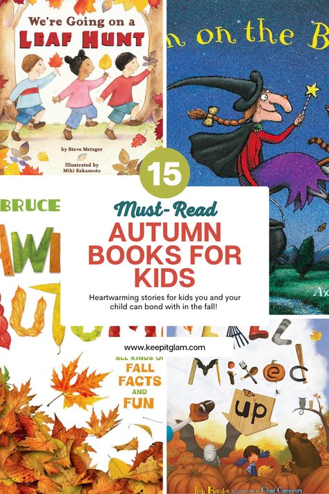 autumn books for children Fall Books Kindergarten, Books About Fall Preschool, Fall Stories For Preschoolers, Prek Books With Activities, Fall Books For Preschool, Autumn Books For Kids, Fall Books For Kindergarten, Fall Books For Toddlers, Preschool Fall Books