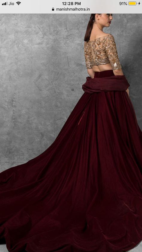 Merun Colour Outfits, Maroon Lehenga Simple, Maroon Lehenga Combinations, Velvet Lehenga Simple, Wine Colour Combination Dress, Shadi Outfits, Lehenga Simple, Gorgeous Lehenga, Function Dress