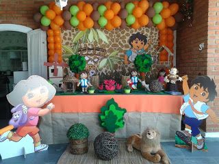 Go Diego Go Themed/Birthday Party Idea Diego Birthday Party Ideas, Go Diego Go Birthday Party, Explorer Birthday Party, Dora Diego, Halloween Themed Birthday Party, Diego Go, Go Diego Go, Toy Story 3, Baby Boy Birthday