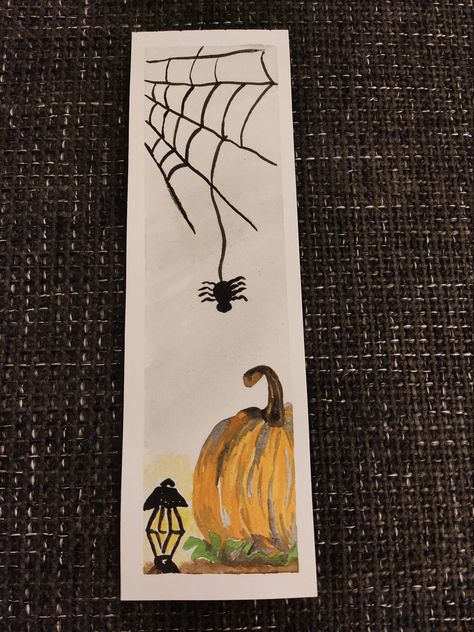 Bookmark Ideas Halloween, Halloween Bookmark Ideas, Drawings For Bookmarks, Halloween Desenho, Bookmark Halloween, Book Mark Ideas, Funny Bookmarks, Halloween Bookmarks, Autumn Bookmark