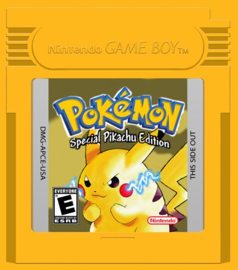 Pokemon Yellow Gameboy, Pokémon Gameboy, Pokemon Game Boy, 2000s Games, Retro Pokemon, Gameboy Cartridge, Pokémon Yellow, Classic Pokemon, Gameboy Pokemon