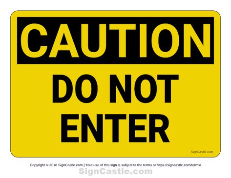 Free printable "Do Not Enter" caution sign. Download it at https://signcastle.com/download/do-not-enter-caution-sign/ Do Not Enter Sign Funny, Caution Signs, Zine Ideas, Do Not Enter Sign, Dti Theme, Essential Oils For Pregnancy, Baby Cartoon Drawing, Office Signage, Speaker Projects