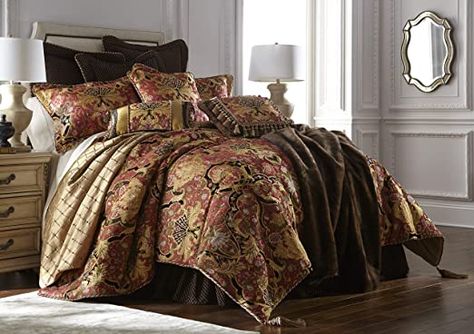 Elegant Comforter Sets, Luxury Comforter Sets, Bedroom Comforter Sets, Down Comforters, Traditional Bedroom Decor, King Comforter Sets, Luxury Bedding Sets, King Pillows, Comfortable Bedroom