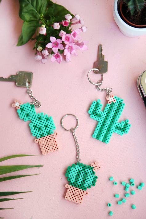 Get creative with Perler Beads! Who knew those little plastic beads could create so many things. Great crafts for inside play! #thecraftyblogstalker #perlerbeads #freepatterns #perlerpatterns #perlerbeadpatters #athomecrafts #kidscrafts Melting Beads Design, Cheetah Print Perler Beads, Pearl Or Beads Ideas, Hamma Beads Ideas, Melty Bead Patterns, Art Perle, Hama Beads Design, Perler Crafts, Hama Bead