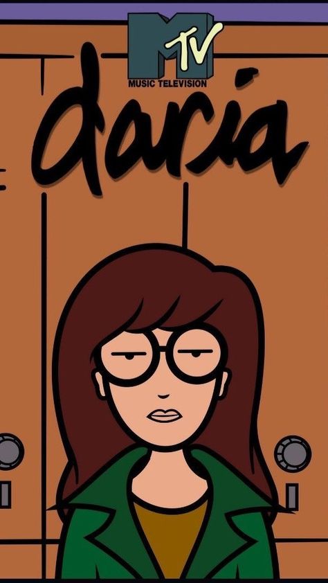 Daria Aesthetic Wallpaper, Daria Aesthetic, Daria Show, Daria Mtv, Daria Morgendorffer, 2000s Cartoons, Mtv Shows, Dorm Posters, Cartoon World