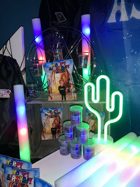 Concert Theme, Travis Scott Concert, Astro World, Themed Birthday Party, Travis Scott, Amusement Park, Theme Party, Bday Party, Pool Party