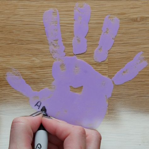 Baby Handprint Crafts, Shrinky Dink Crafts, February Activities, Christian Preschool, Shrink Paper, Baby Handprint, Shrink Art, Diy Gifts For Mom, Gift Wrap Tags