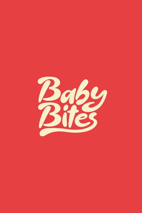 Baby Bites is a passion project that I have worked on to create a fun and playful brand identity for a baby food business. We have created a brand that focuses on the organic ingredients with fun characters to show off the playful side. These designs create impact and will definitely stand out on the supermarket shelves. #babyfood #logodesign #babyfoodbranding #creativedesigner #typography Bites Logo Design, Bites Logo, Food Company Logo, Food Brand Logos, Organic Food Market, Organic Food Shop, Organic Food Logo, Organic Dog Food, Food Logo Design Inspiration