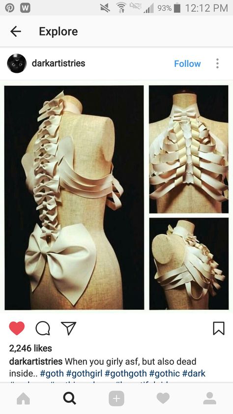 Human Bone Structure, Vintage Prom Dresses, Rib Dress, Vintage Prom, Big Night, Best Tattoo Designs, Prom Dresses Online, Fashion Design Drawings, Drawing Clothes