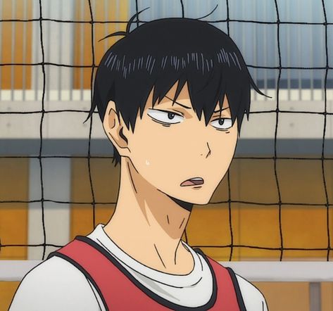 #anime #haikyuu #kageyama An Anime, Anime Character, Volleyball, Tumblr, Red, Anime, White, Black