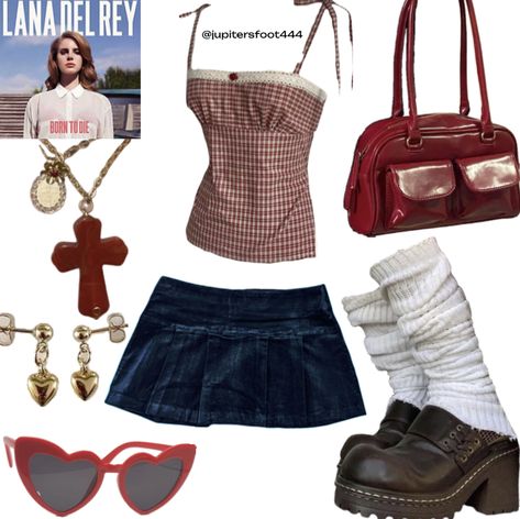 Lana Del Rey Tour Outfits, Lana Del Ray Dti Outfits, Lana Del Rey Outfits Inspiration Vintage, Born To Die Aesthetic Outfit, Born To Die Outfit, Lana Del Rey Albums As Outfits, Lana Del Rey Songs As Outfits, Lana Del Rey Born To Die, Lana Del Rey Outfits