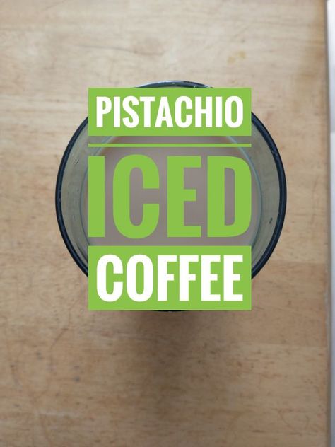 St. Patrick’s Day Pistachio Iced Coffee – Cat Knit Hat Pistachio Iced Coffee, Pistachio Coffee, Coffee Cat, Pistachio Pudding, Flavored Coffee, Coffee Recipe, My Coffee, Cat Coffee, Coffee Flavor