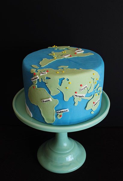 Earth Day Birthday, Map Cake, Superman Cakes, Birthday Cake For Husband, Travel Cake, Childrens Birthday Cakes, Sweetie Pie, Grooms Cake, Love Cake