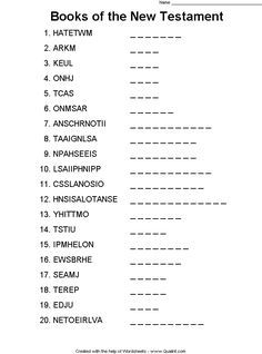 Booksof the New Testament Word Scramble Bible Word Scramble, Jesus Sermon On The Mount, Matthew Chapter 5, Childrens Bible Study, Sermon On The Mount, Sunday School Curriculum, Bible Worksheets, New Testament Books, Primary Chorister