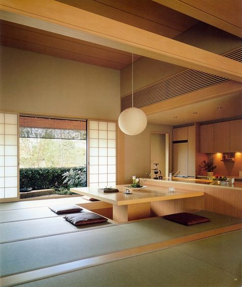 Japan Style Interior, Japanese Living Room Design, Japanese House Interior, Japanese Kitchen Design, Japanese Style Interior, Japanese Inspired Home, Japanese Style Kitchen, Traditional Japanese Home, Modern Japanese Interior